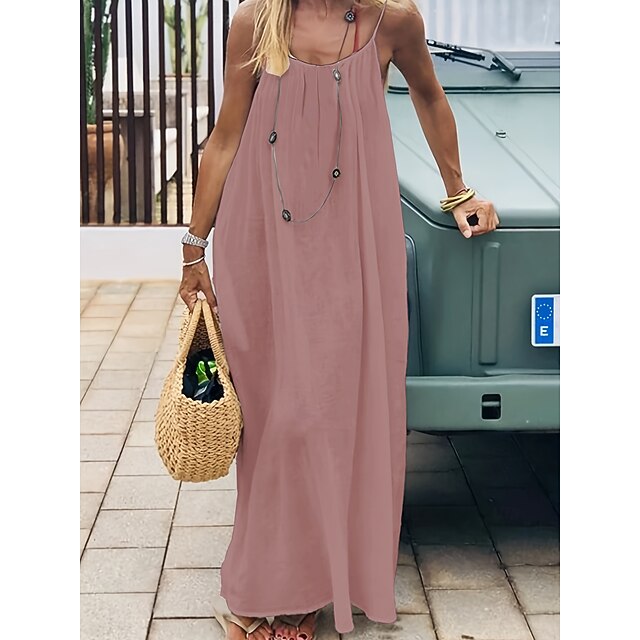 Women's Maxi Dress A Line Dress Vacation Casual Holiday