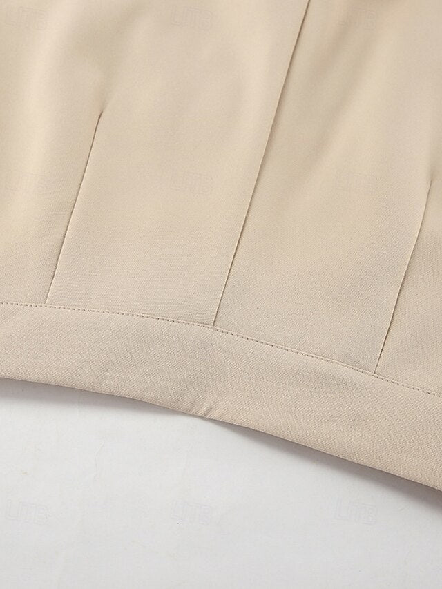Women's Wide Leg Dress Pants Chinos Vacation Streetwear