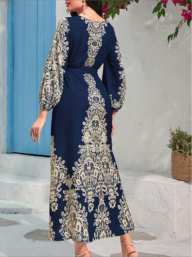 Women's Maxi Dress Vintage Dress Casual Dress Boho Dress