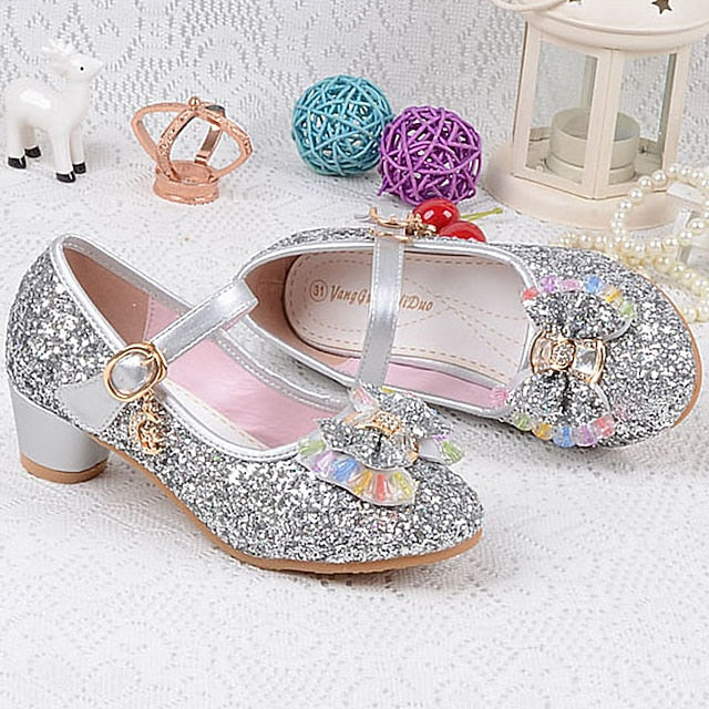 Shoes Jane Princess Glitter Mary Party Sparkling Girls' –
