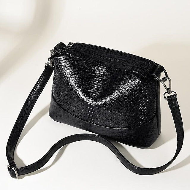 Leather Hobo Crossbody Bag Shoulder PU Women's