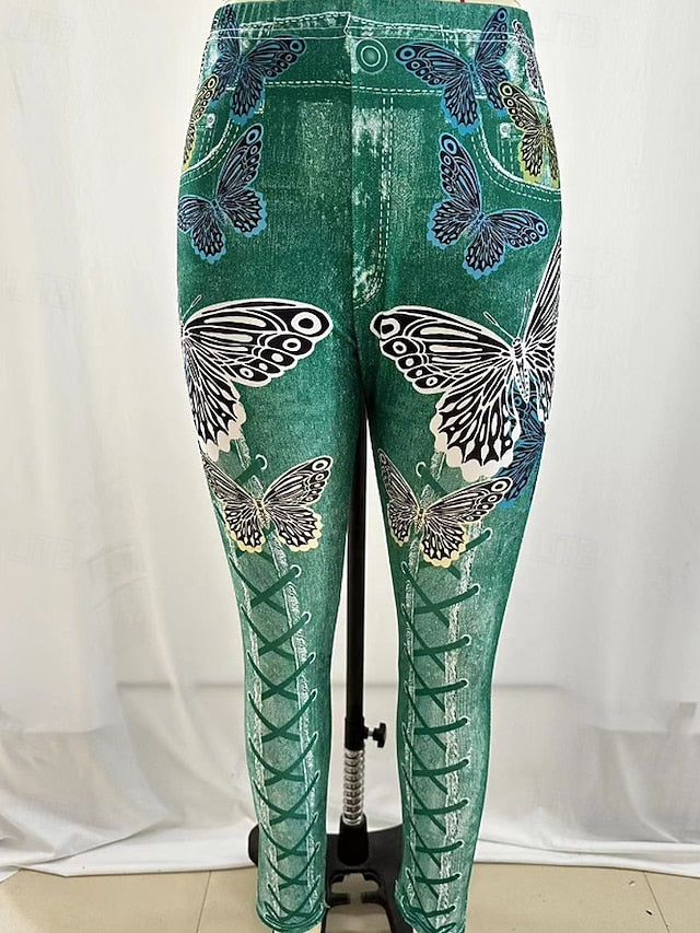 Women's Slacks Leggings Cozy Leggings Streetwear Casual