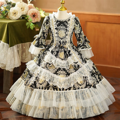 Inspired Gothic Costume Dress Party Vintage Masquerade Rococo