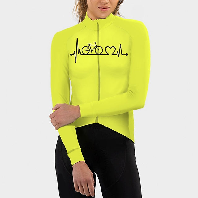 21Grams Racing Cycle Heartbeat Women's Long Sleeve Cycling