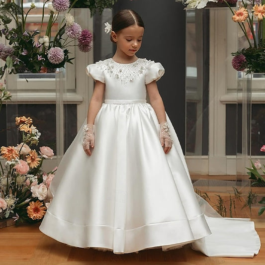Party Girls' Communion Flower Girl Dress First