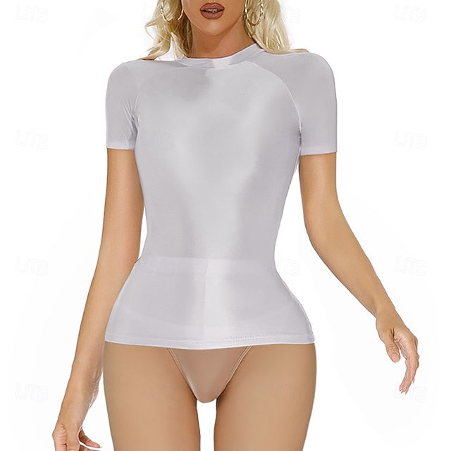 Dance Costumes Activewear Pole dance Top Pure Color Women's