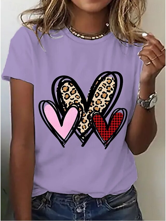 Valentine's Day Women's T Shirt Print Graphic