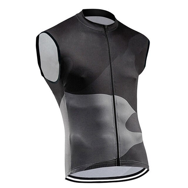 Men's Women's Cycling Vest Graphic Sleeveless Bike Top
