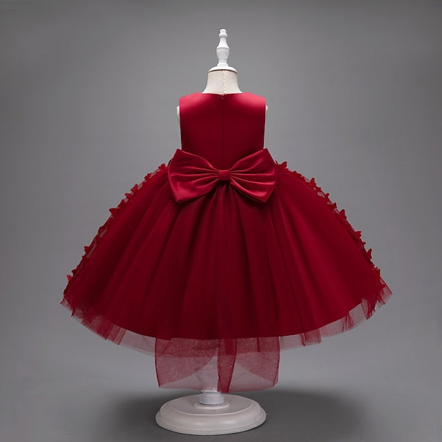 Butterfly Party Girl Dress Kids Girls' Flower