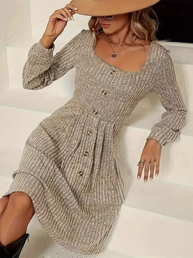Women's Midi Dress Casual Dress Fashion Modern Daily Date