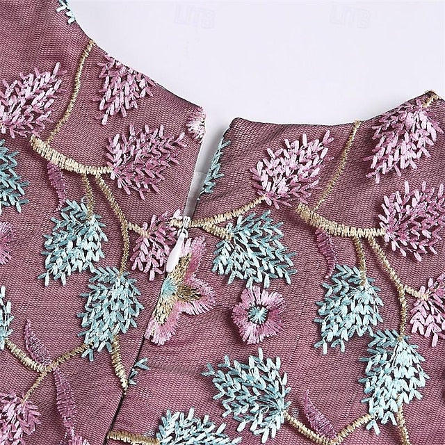 Flower 3D Girl Party Sleeveless Girls' Dress