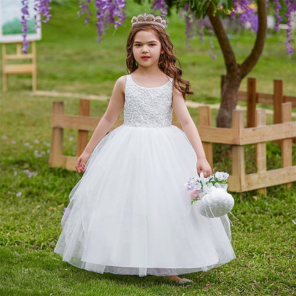 Flower Girl Dress Kid's Princess Girls'