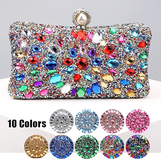 Evening Polyester Wristlet Clutch Bag Women's Bags