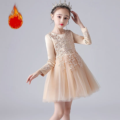 Girls' Kid's Princess Girl Dress Flower