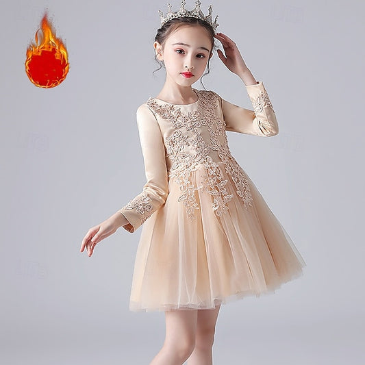 Girls' Kid's Princess Girl Dress Flower