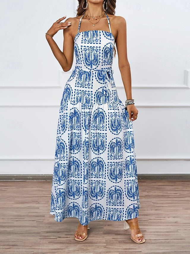 Women's Maxi Dress Casual Dress Swing Dress Sundress A Line