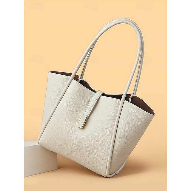 Green Women's Bag Faux Leather Tote