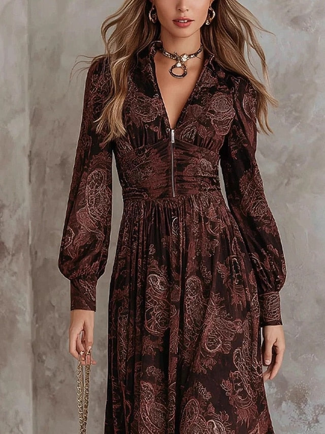 Women's Maxi Dress Bandage Dress Ruffle Dress Work Dresses