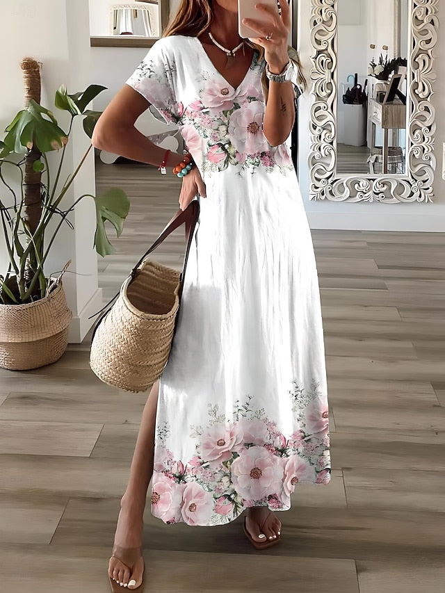 Women's Maxi Dress Sundress A Line Dress Vacation Casual