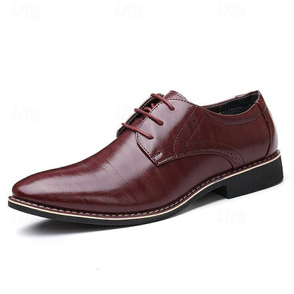 Men's Business Derby Oxfords Shoes Classic