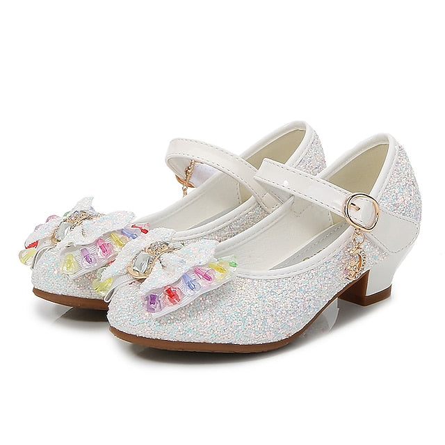Shoes Jane Princess Glitter Mary Party Sparkling Girls' –