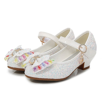 Shoes Jane Princess Glitter Mary Party Sparkling Girls' –