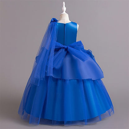 Cosplay Dress Color Party Solid Girls' Kids