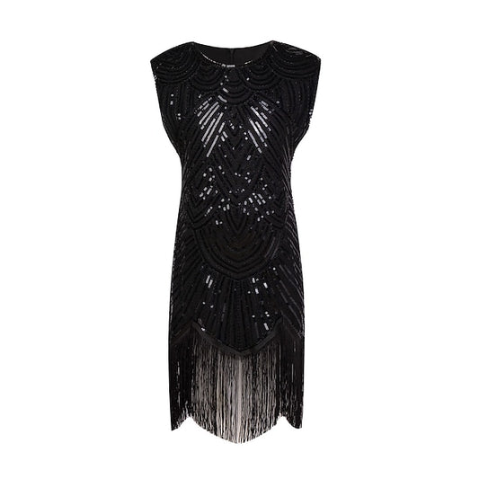 Cocktail Dress 20s 1920s Great Roaring Flapper The
