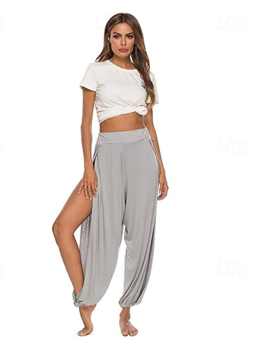 Women's Summer High-Slit Athletic Leisure Hippie Harem