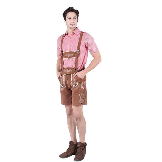 Couples Oktoberfest Beer Costume Blouse Shirt Dirndl Dress