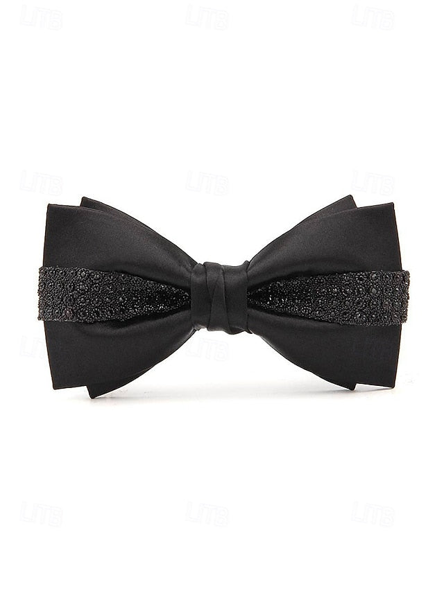 Men's Red Bow Christmas Tie –