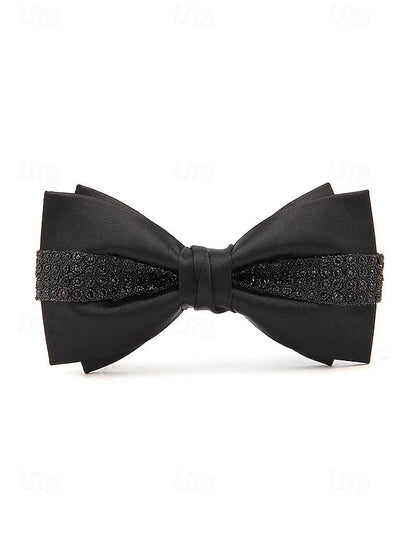 Men's Red Bow Christmas Tie –