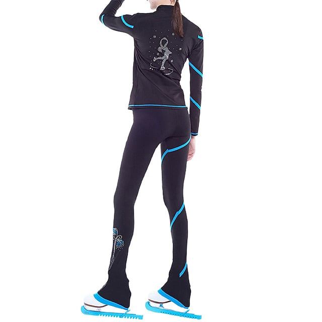 Figure Skating Jacket with Pants Women's Girls' Ice