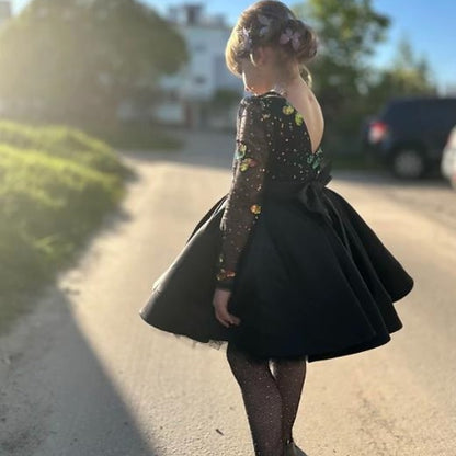 First Communion Girl Girls' Dress Kids Party Flower