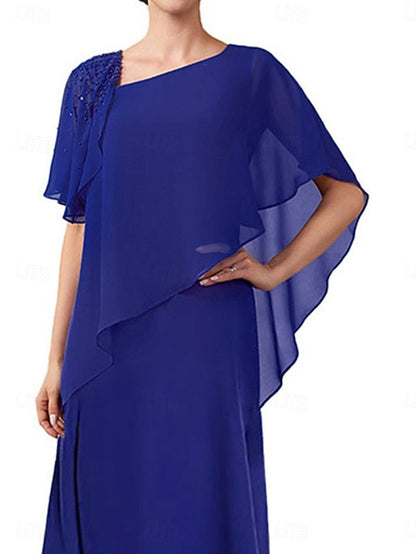 Mother the A-Line Elegant Dress Simple Bride Square Neck of