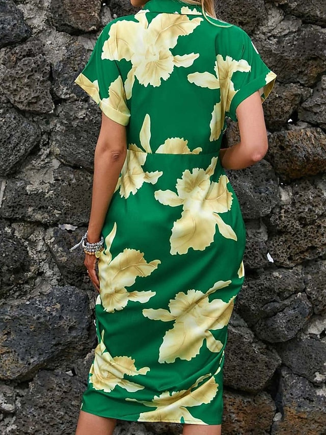 Women's Midi Dress Casual Dress A Line Dress Stylish Casual