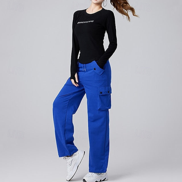 Women's Running T-Shirt Gym Shirt Sports Top Long Sleeve