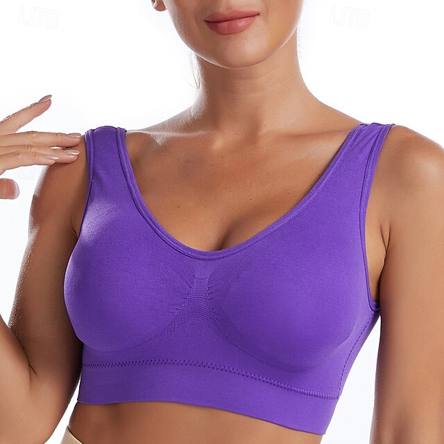 Women's Yoga Bra Pilates Bra Sports Bra Bra Top Push Up