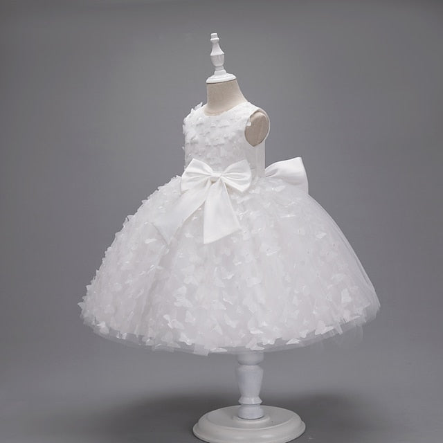 Butterfly Party Girl Dress Kids Girls' Flower