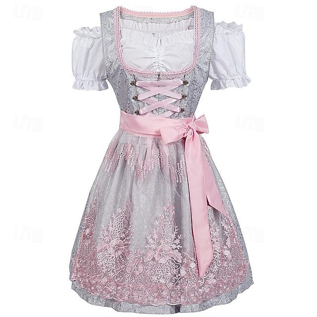 Oktoberfest Dress Dirndl Dirndl Blouse Bavarian Maid German
