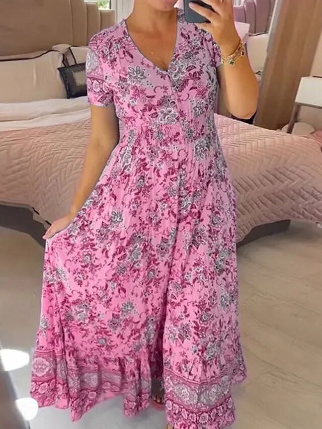 Women's Maxi Dress Casual Dress Boho Dress Elegant Stylish