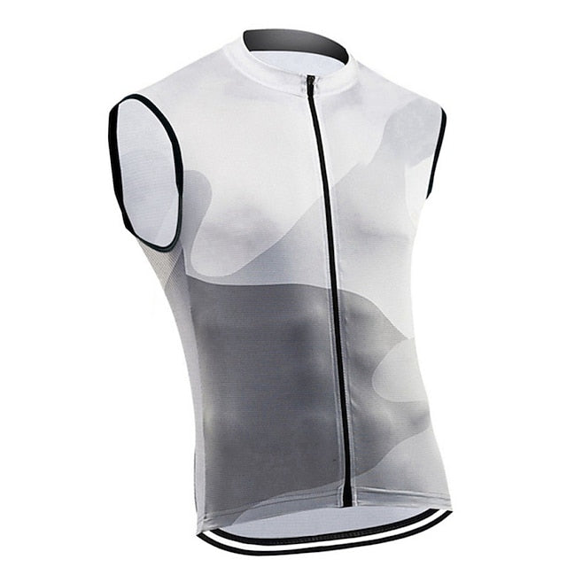 Men's Women's Cycling Vest Graphic Sleeveless Bike Top