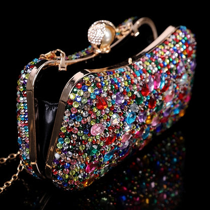 Heel High Multicolor with Rhinestone Women's Wedding Shoes