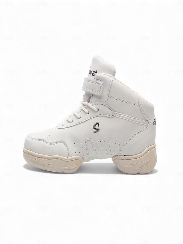 Women's Professional Dance Sneakers - Cushioned High-Top
