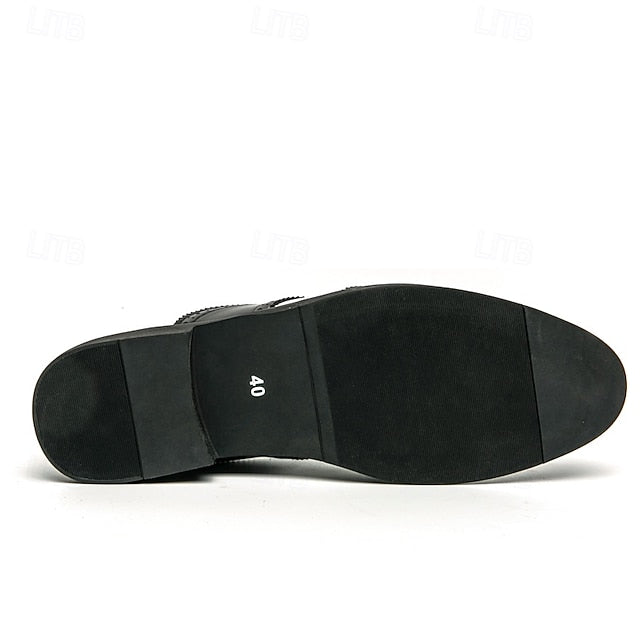 Shoes Men's Oxford White Two-Tone and Brogue Wingtip in