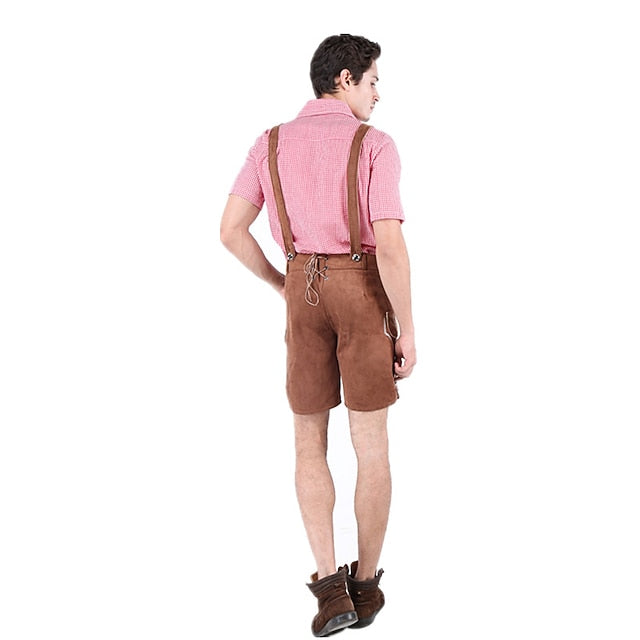 Couples Oktoberfest Beer Costume Blouse Shirt Dirndl Dress
