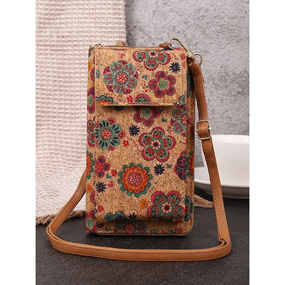 Women’s Vintage Adjustable Boho Phone Bag with Crossbody
