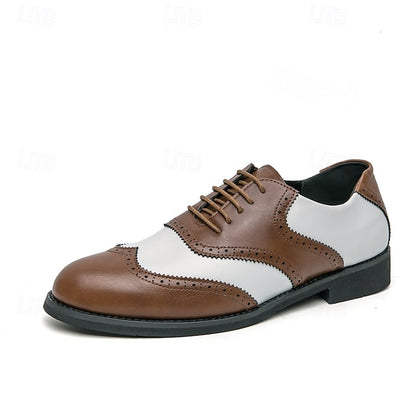 Wingtip White Brogue Men's and Two-Tone in Oxford Shoes