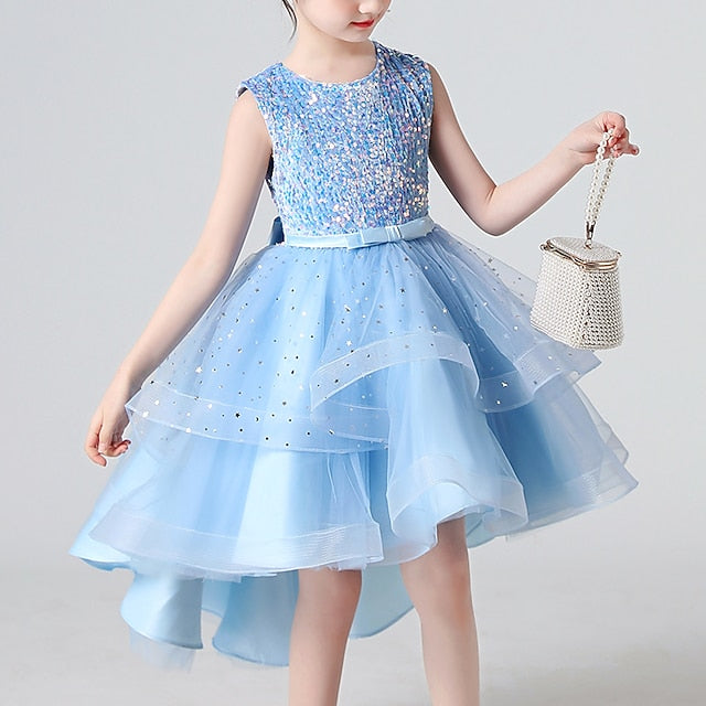 Dress Girls' Princess Flower Party Girl