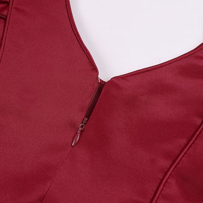 Party Dress Kids Sleeveless Girls' Color Solid Formal